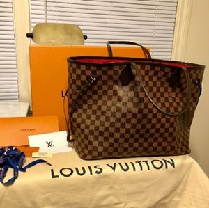 Louis Vuitton neverfull bag authentic